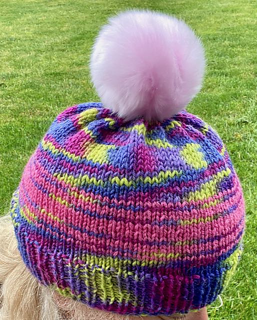 Striped Beanie