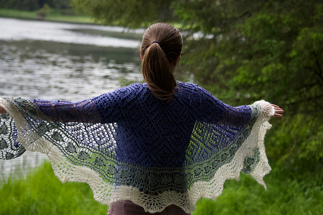 Ward Lake Shawl