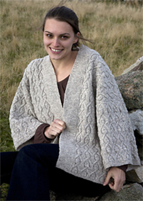 Anna's Shetland Kimono
