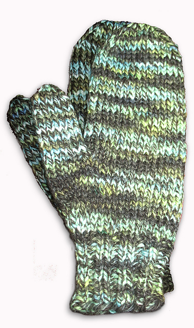Simple Woolen Mittens