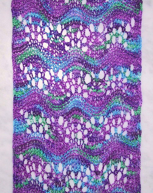 Nile Patterns Ravelry: Jewel of the Nile Lace Scarf pattern by Judy Anderson