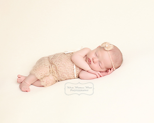 Newborn Mohair Strapless Romper