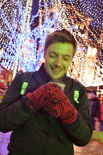 Jingle Bell Rock mittens