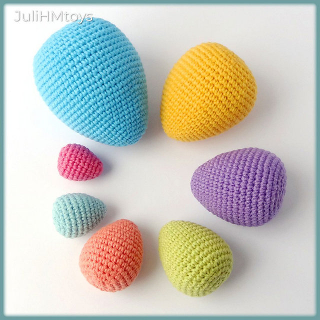 Ravelry: Easter eggs 7in1 pattern by Yuliia Matiienko