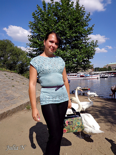 #20 Ruffled French Pullover
