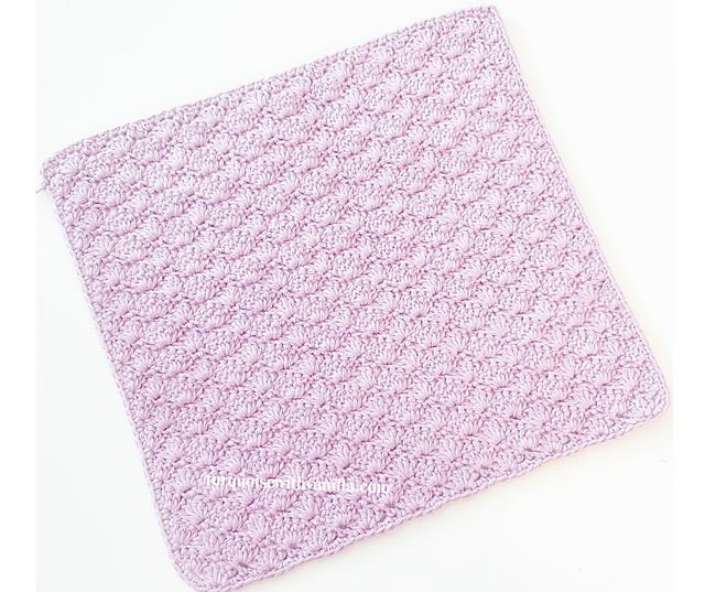 Shell dishcloth