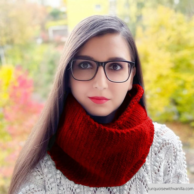 Herringbone Infinity Scarf
