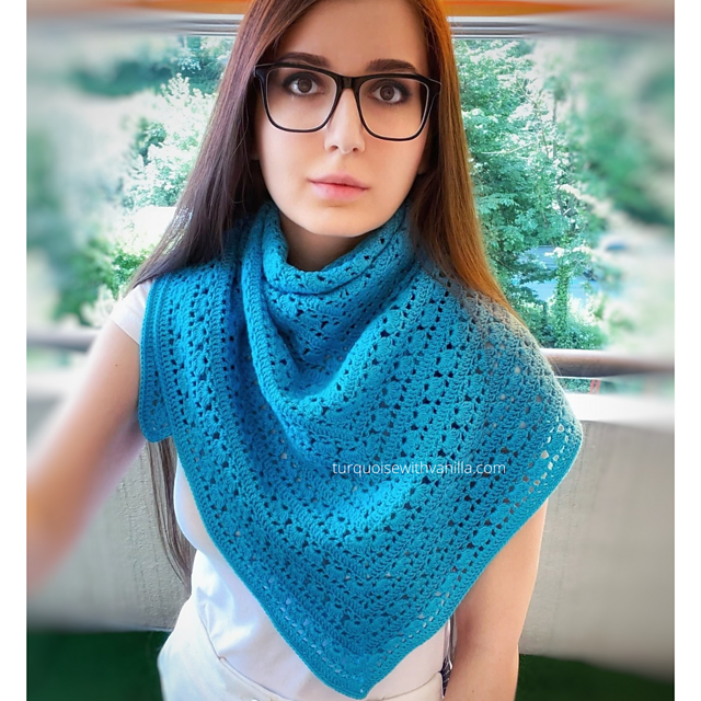 Wild Tulips scarf