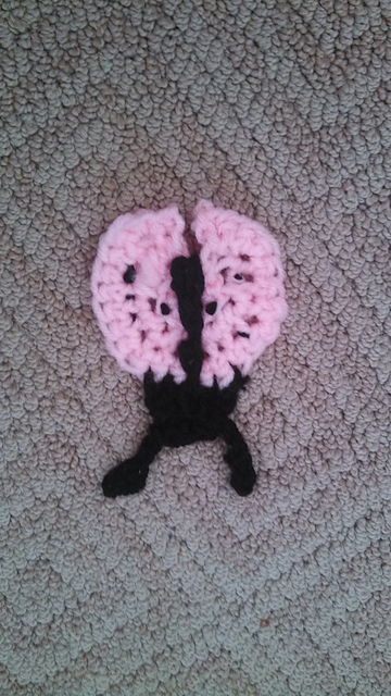 Small Ladybug Motif