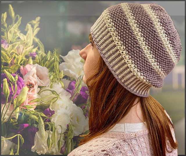 Lavender Love Hat