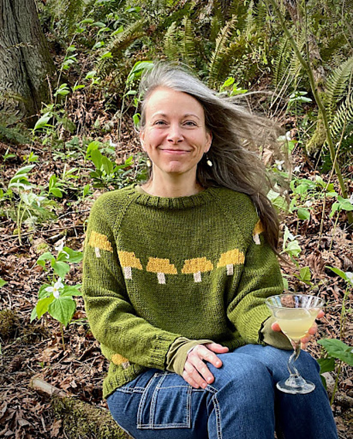 Forest Mushroom Sweater