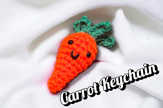 Carrot Keychain