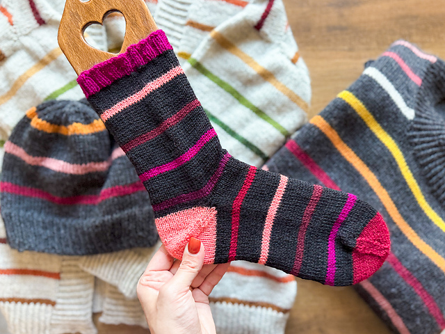 Playful Palette Socks