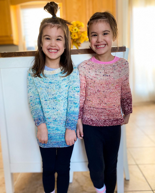 Little One's Faded Pullover