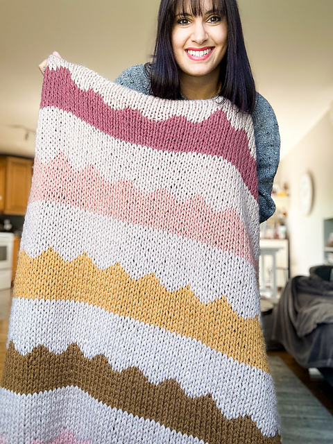 Candy Mountain Blanket