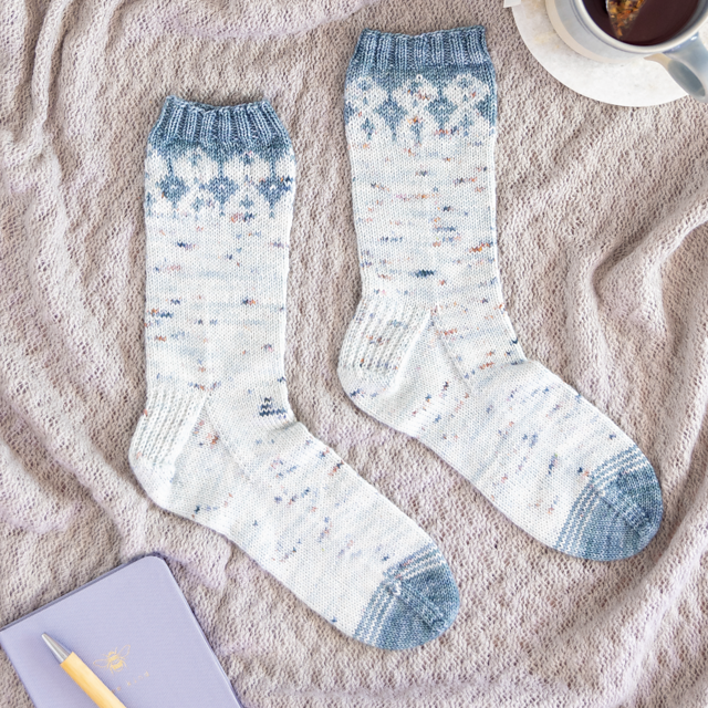 Waiting for Snowfall Socks