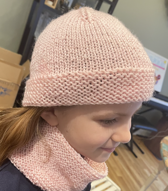 Easy Duo beanie and cowl