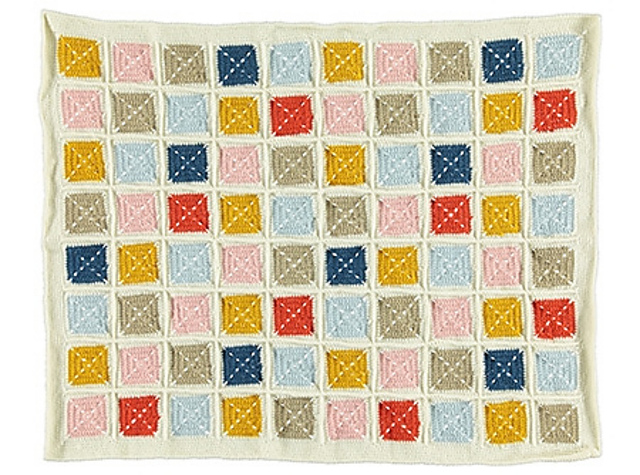 Couverture crochetée pour bébé