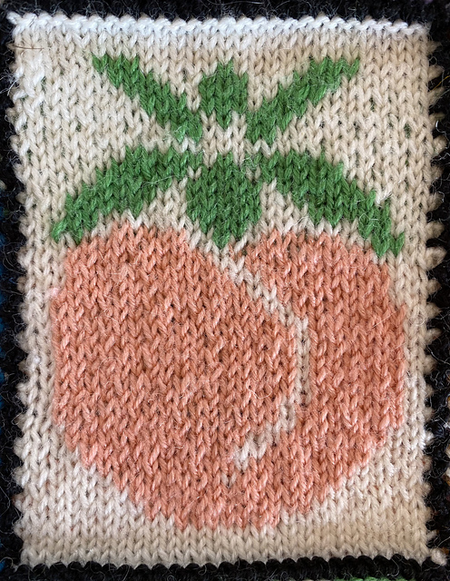 Georgia Peach square