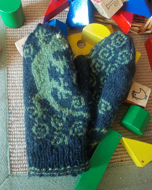 Gecko Mittens