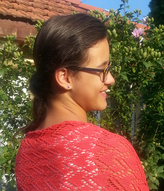 Valentina Hearts Shawl