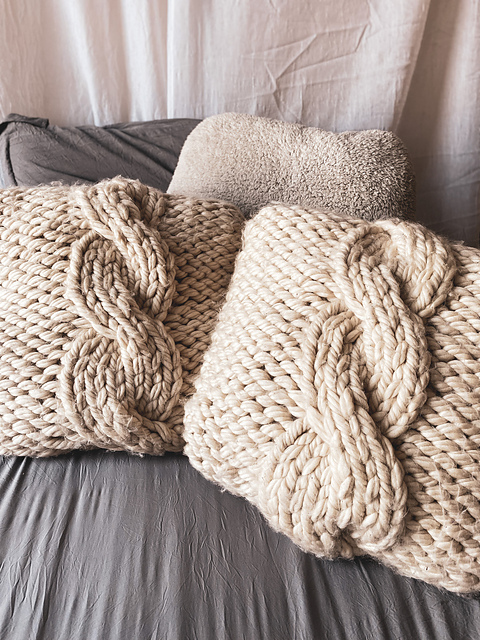 Cozy Cables Pillow