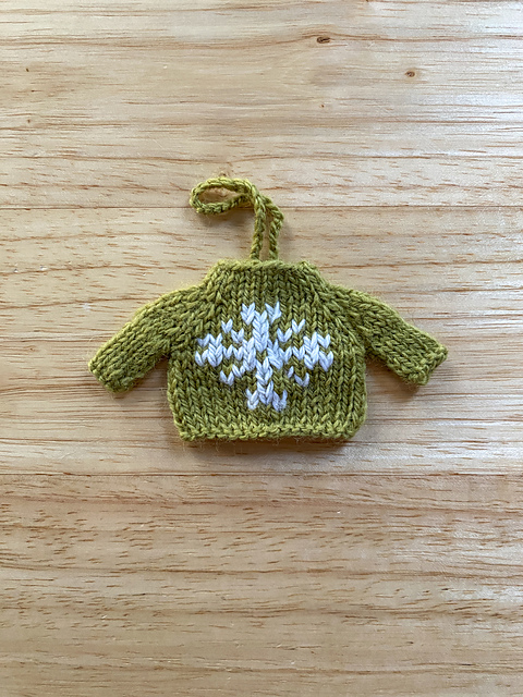 Snowflake Sweater Ornament
