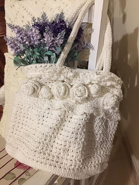 Shabby Rose Tote
