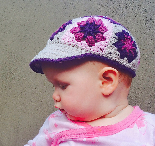 Sun visor hat for babies