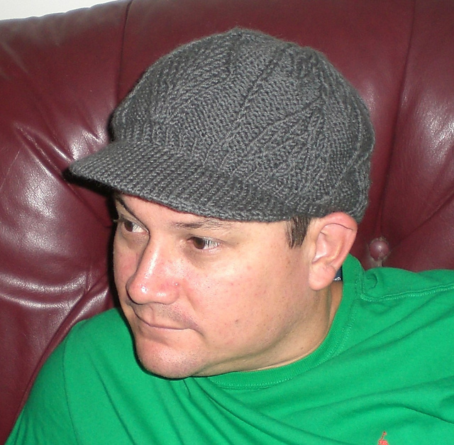 Visor beanie hat