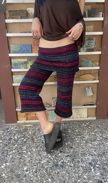 Opal Foldover Capri Pants