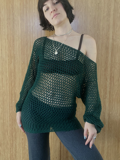 Koi Mesh Longsleeve Dress