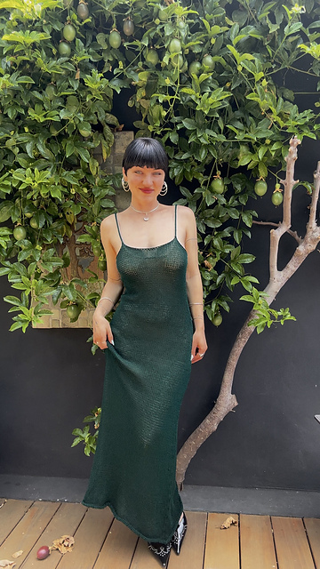 Calypso Knit Slip Dress