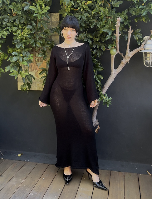 Andromeda Wide Sleeve Maxi Dress