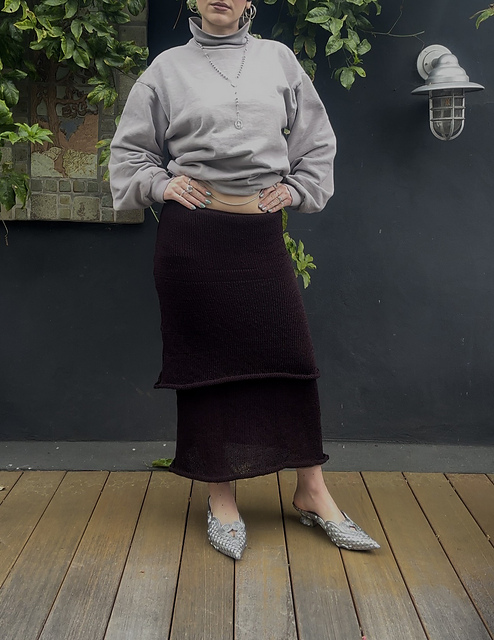 Chrysaora Tiered Maxi Skirt