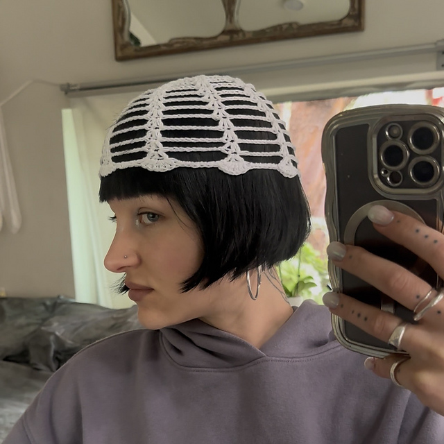 Lilium Lace Skullcap Hat