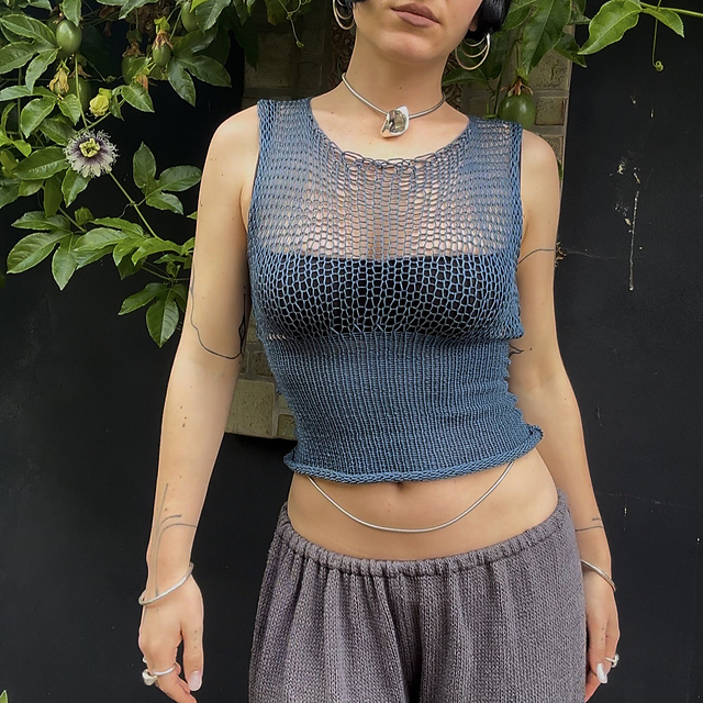 Asterope Knit Crop Top