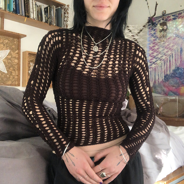 The Azalea Lace Longsleeve Top