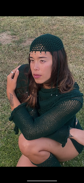 Willow Flapper Scullcap Hat