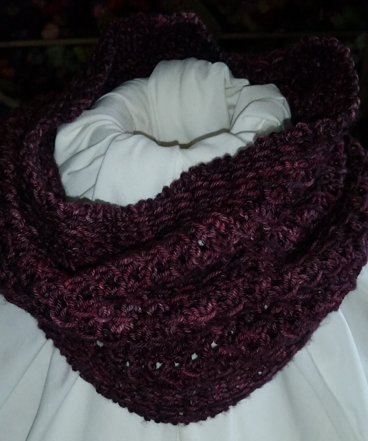 Black Raspberry Cowl