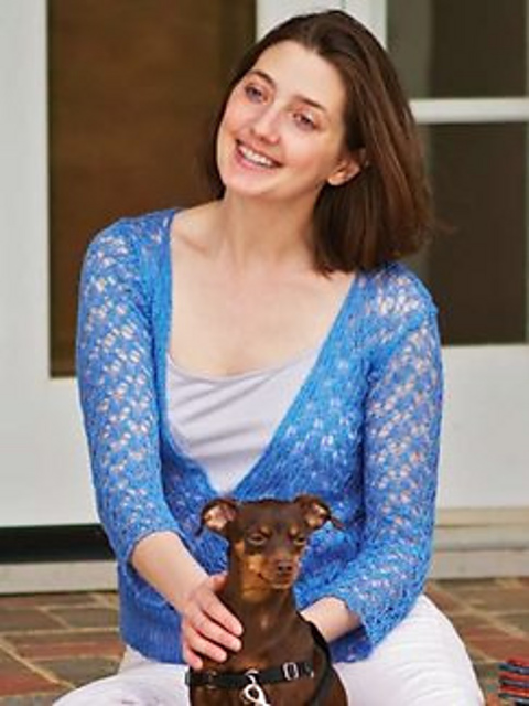 Crossover Lace Sweater