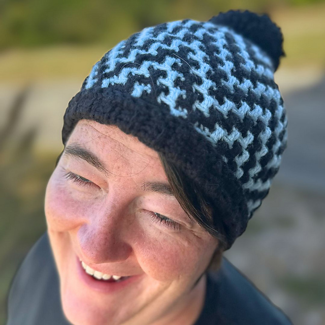 Mosaic ZigZag Hat