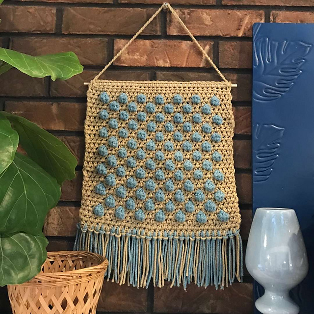 Springtime Bobbles Wall Hanging