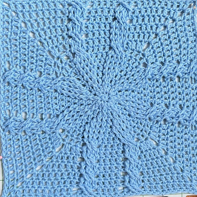 Floral Vines Blanket Square