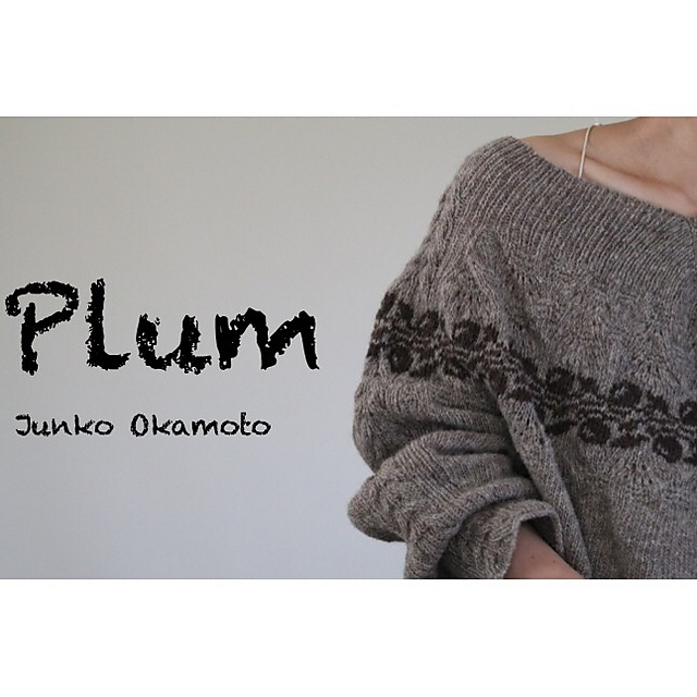 Ravelry: Plum pattern by Junko Okamoto