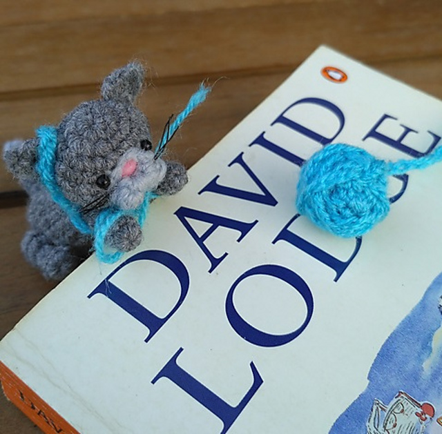 Puss in Books Bookmark