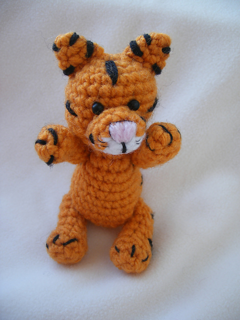Amigurumi tiger