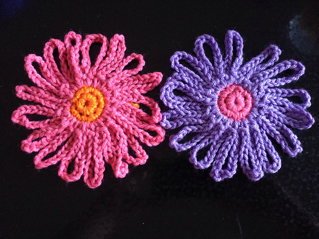 Long loop flower