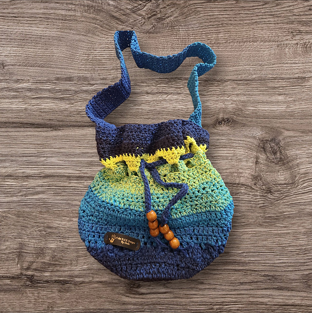 Artisan Ombre Bucket Bag