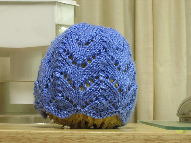 Ripple Eyelet Baby Hat